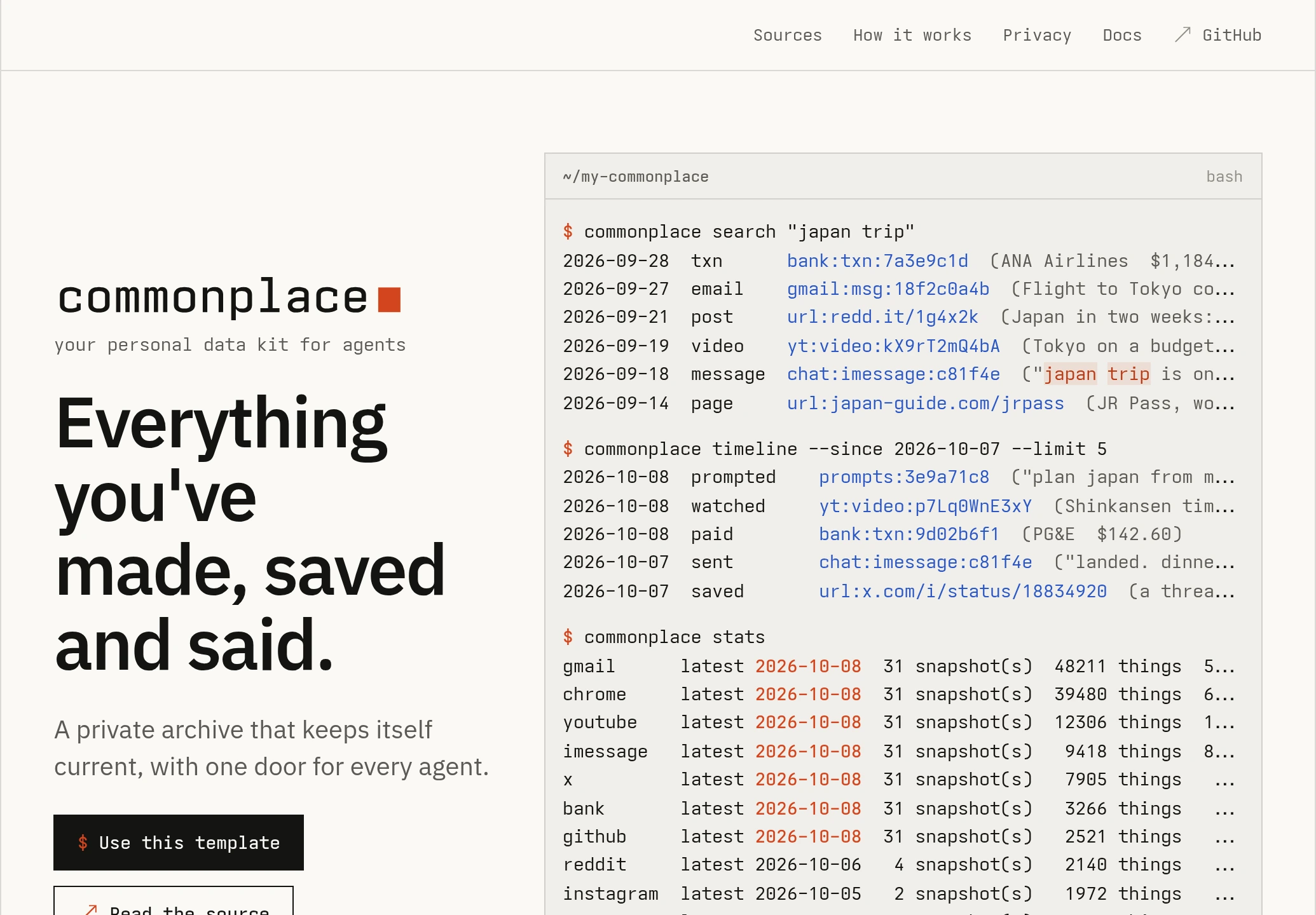 commonplace-eight-sable.vercel.app at 1035 wide